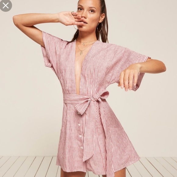 reformation cecilia dress